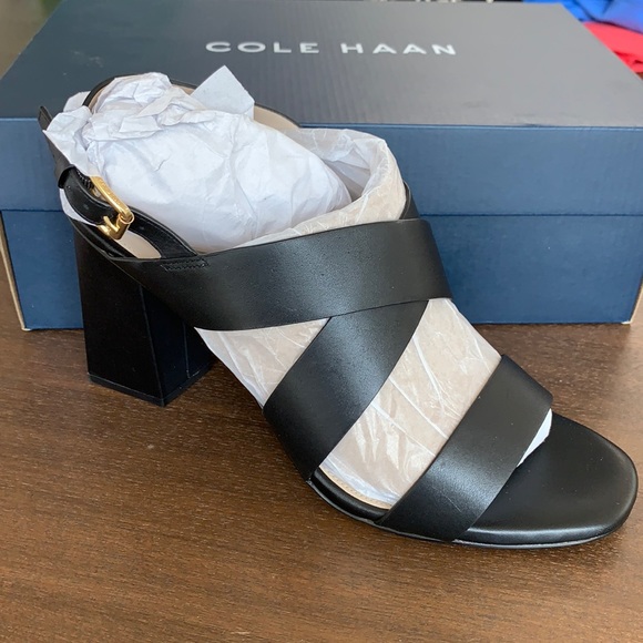 Cole Haan NEVER WORN - little black strappy heel! - Picture 1 of 3